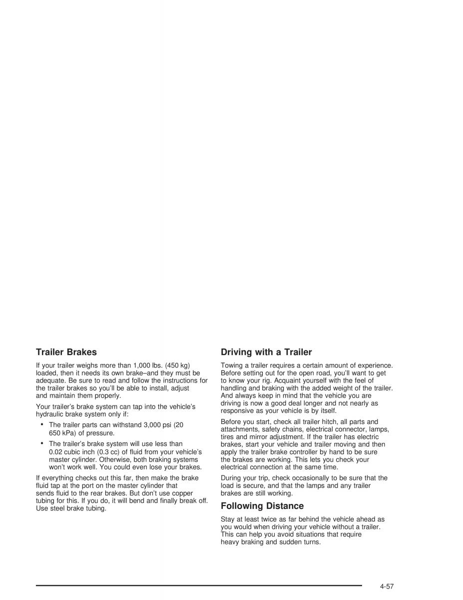 Chevrolet S 10 owners manual / page 241