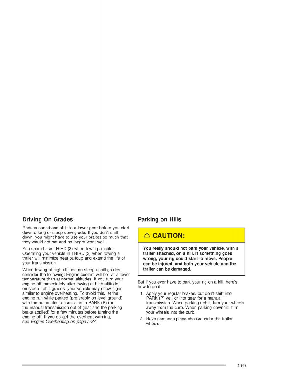 Chevrolet S 10 owners manual / page 243