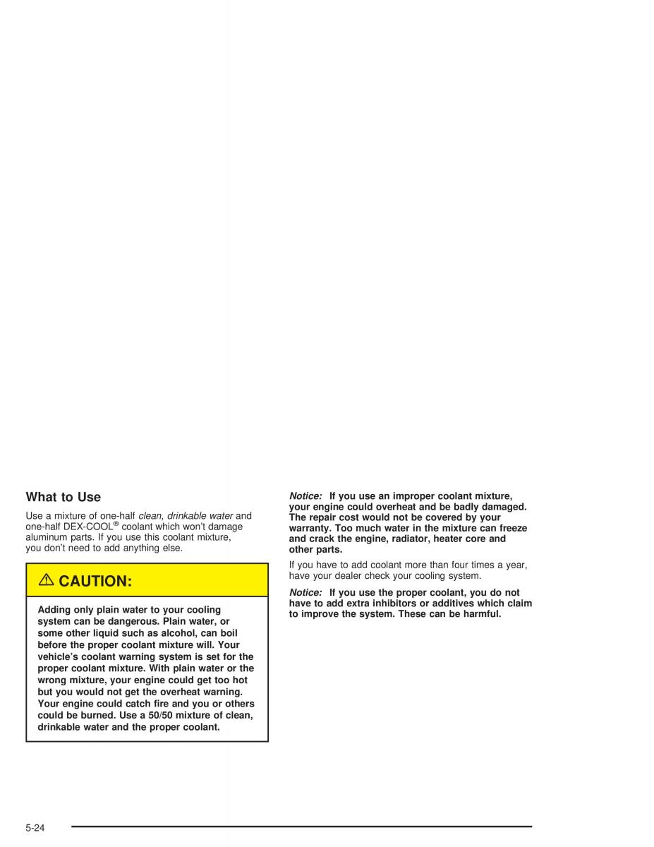 Chevrolet S 10 owners manual / page 268