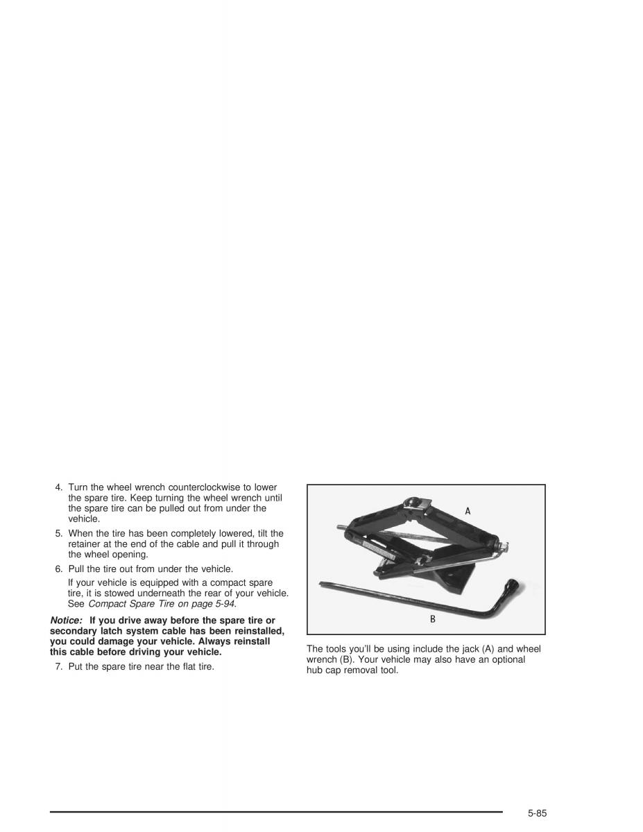 Chevrolet S 10 owners manual / page 329