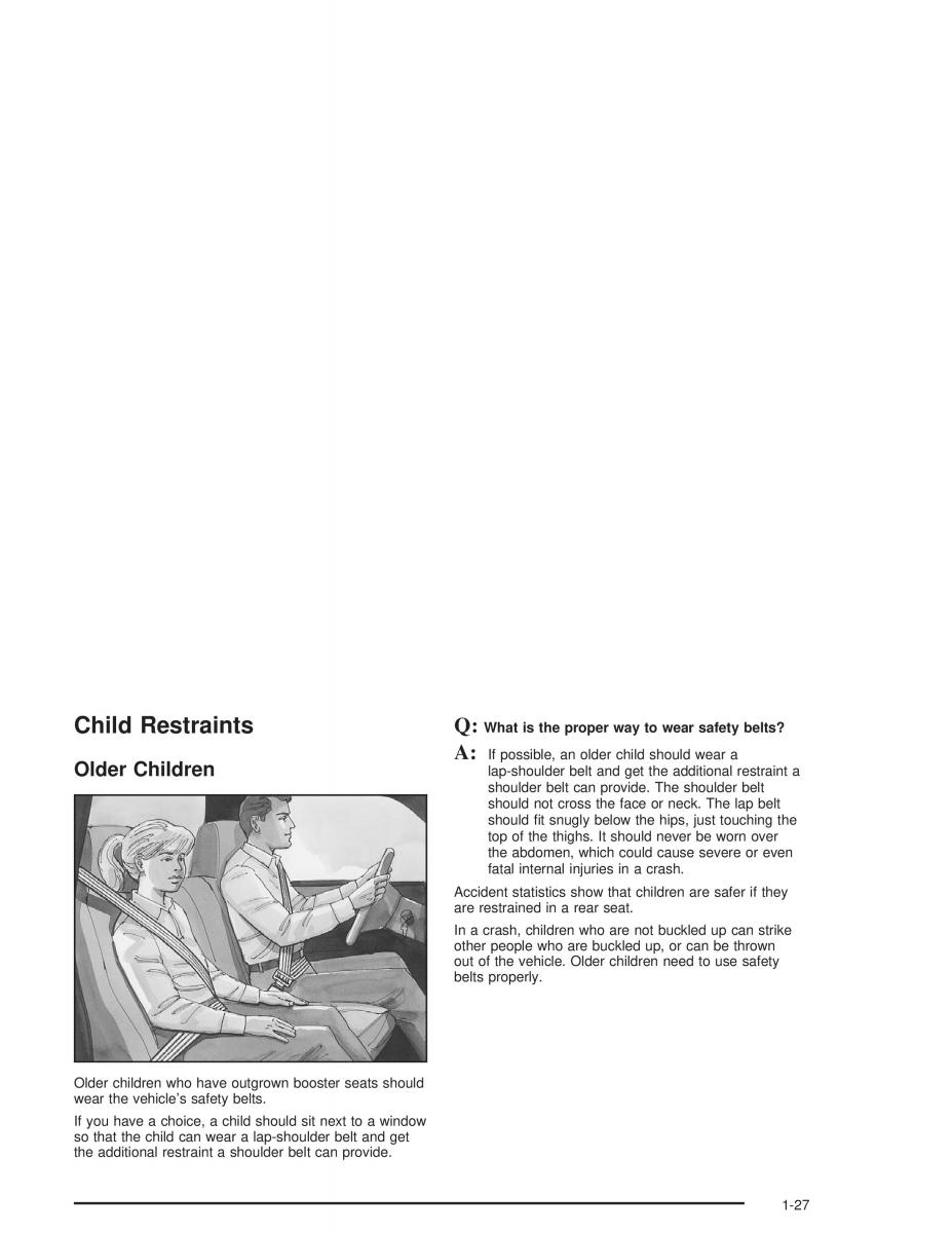 Chevrolet S 10 owners manual / page 33