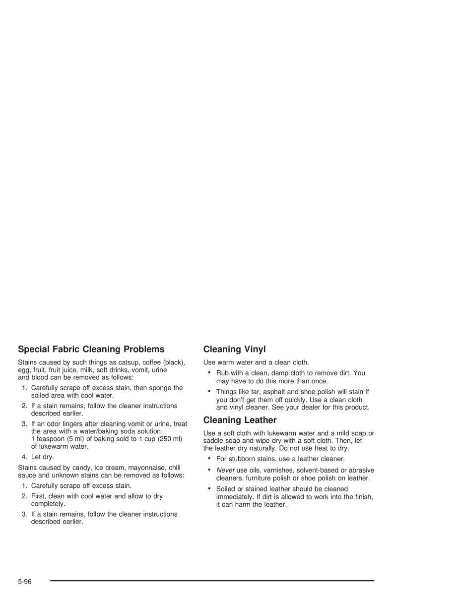 Chevrolet S 10 owners manual / page 340