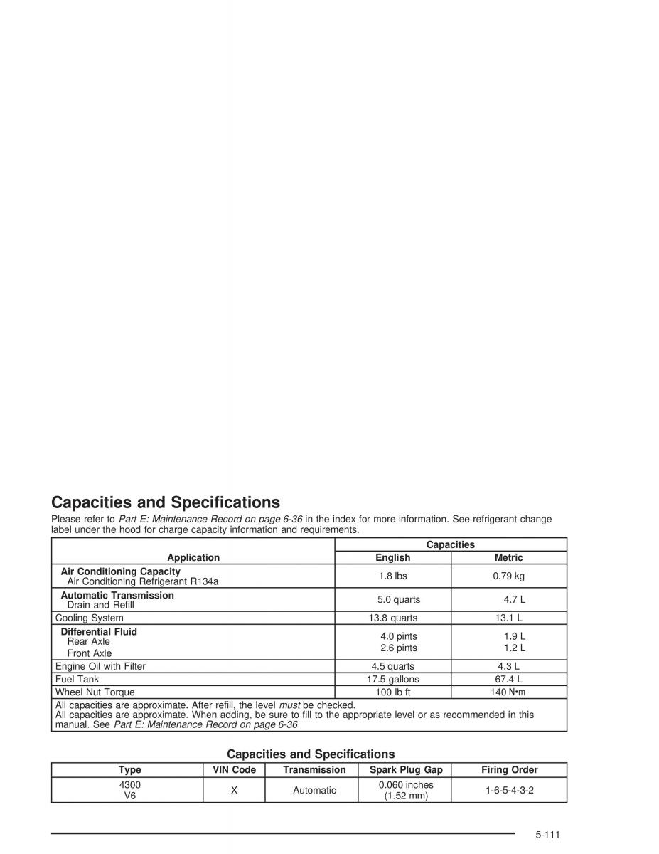 Chevrolet S 10 owners manual / page 355