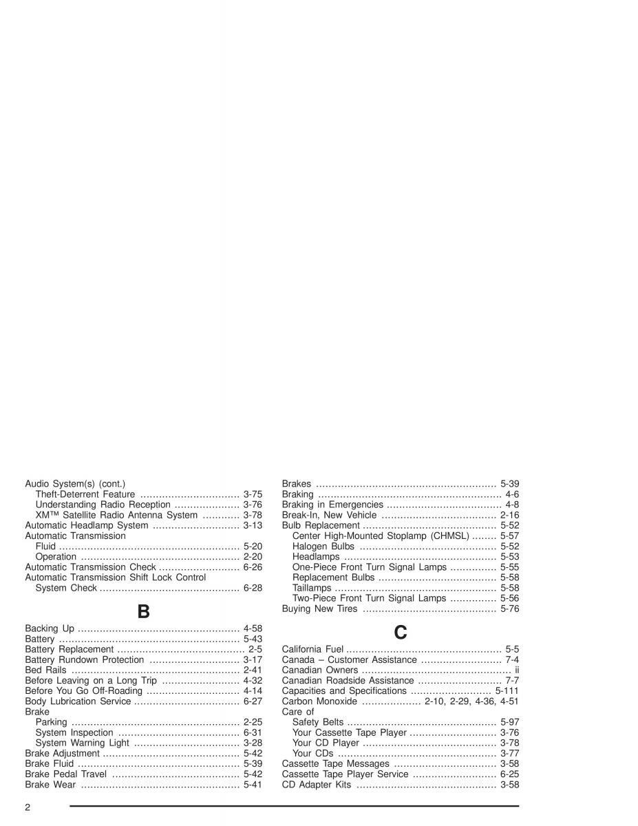 Chevrolet S 10 owners manual / page 408