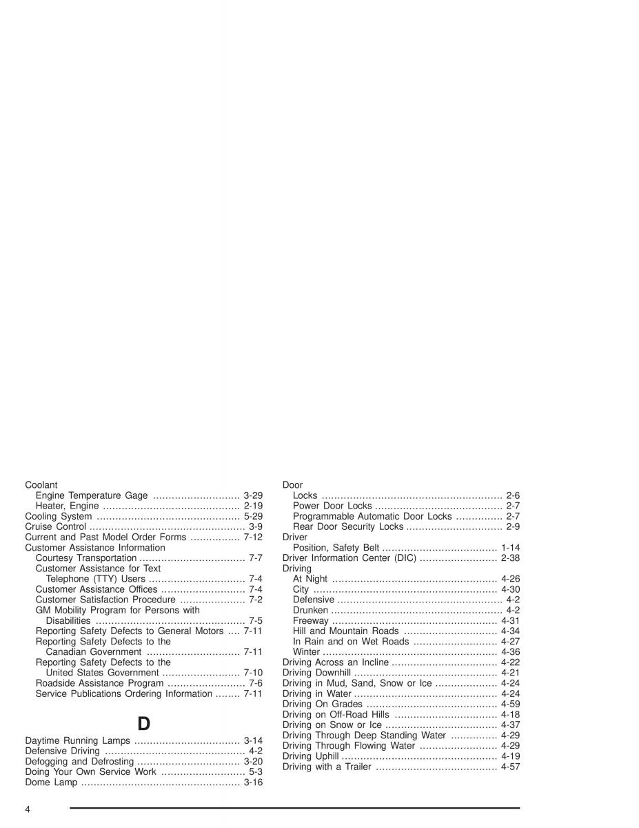 Chevrolet S 10 owners manual / page 410