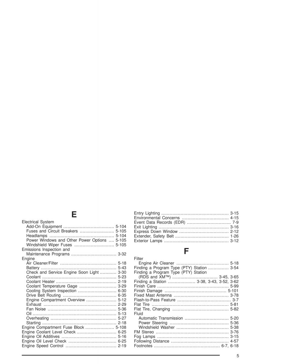 Chevrolet S 10 owners manual / page 411