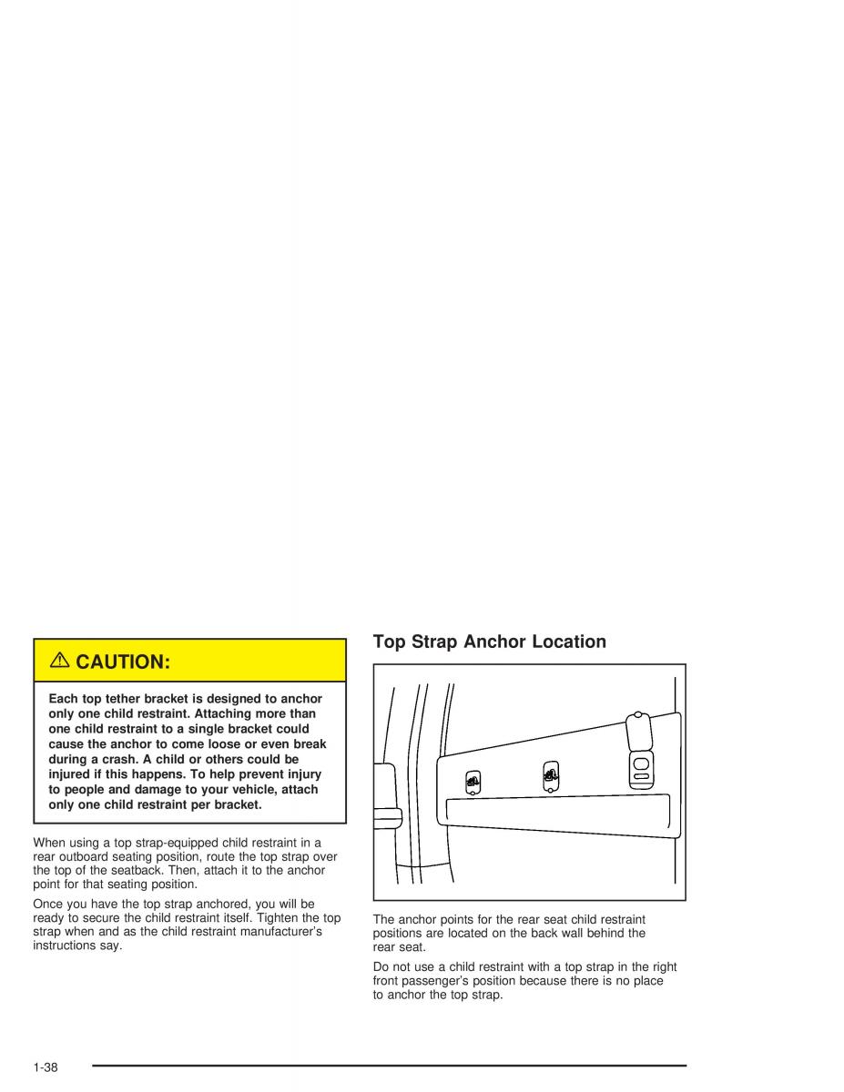 Chevrolet S 10 owners manual / page 44