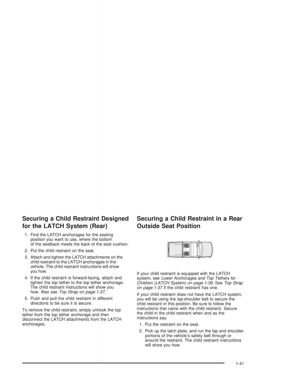 Chevrolet S 10 owners manual / page 47