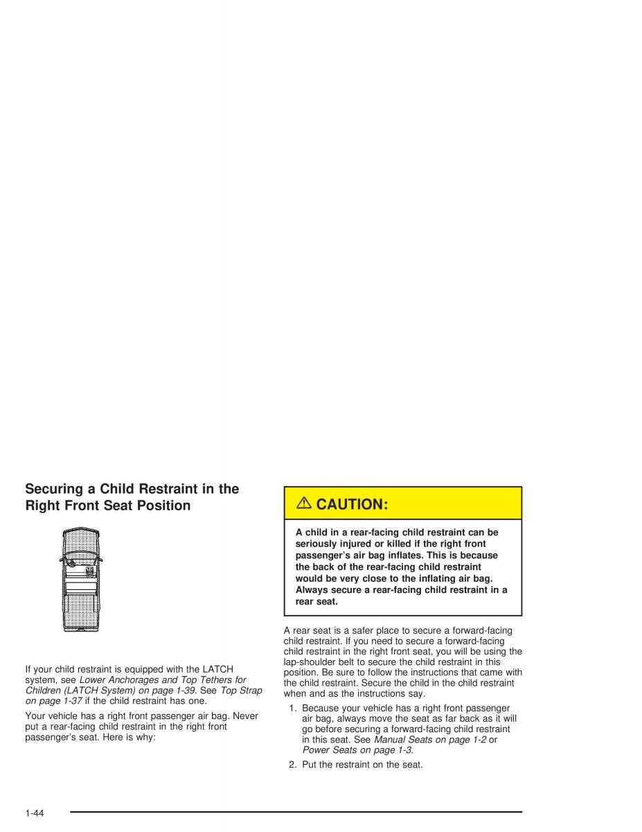 Chevrolet S 10 owners manual / page 50