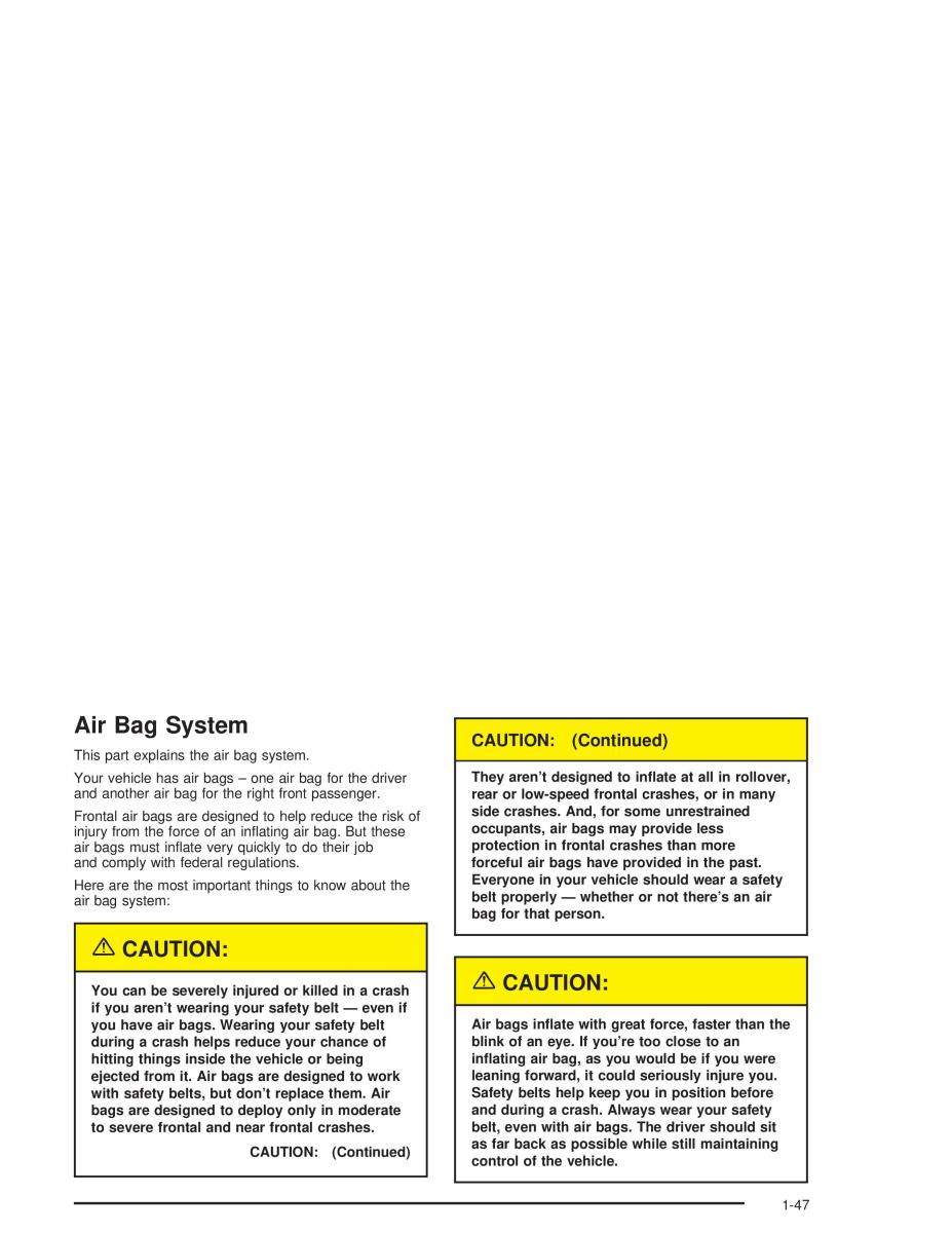 Chevrolet S 10 owners manual / page 53