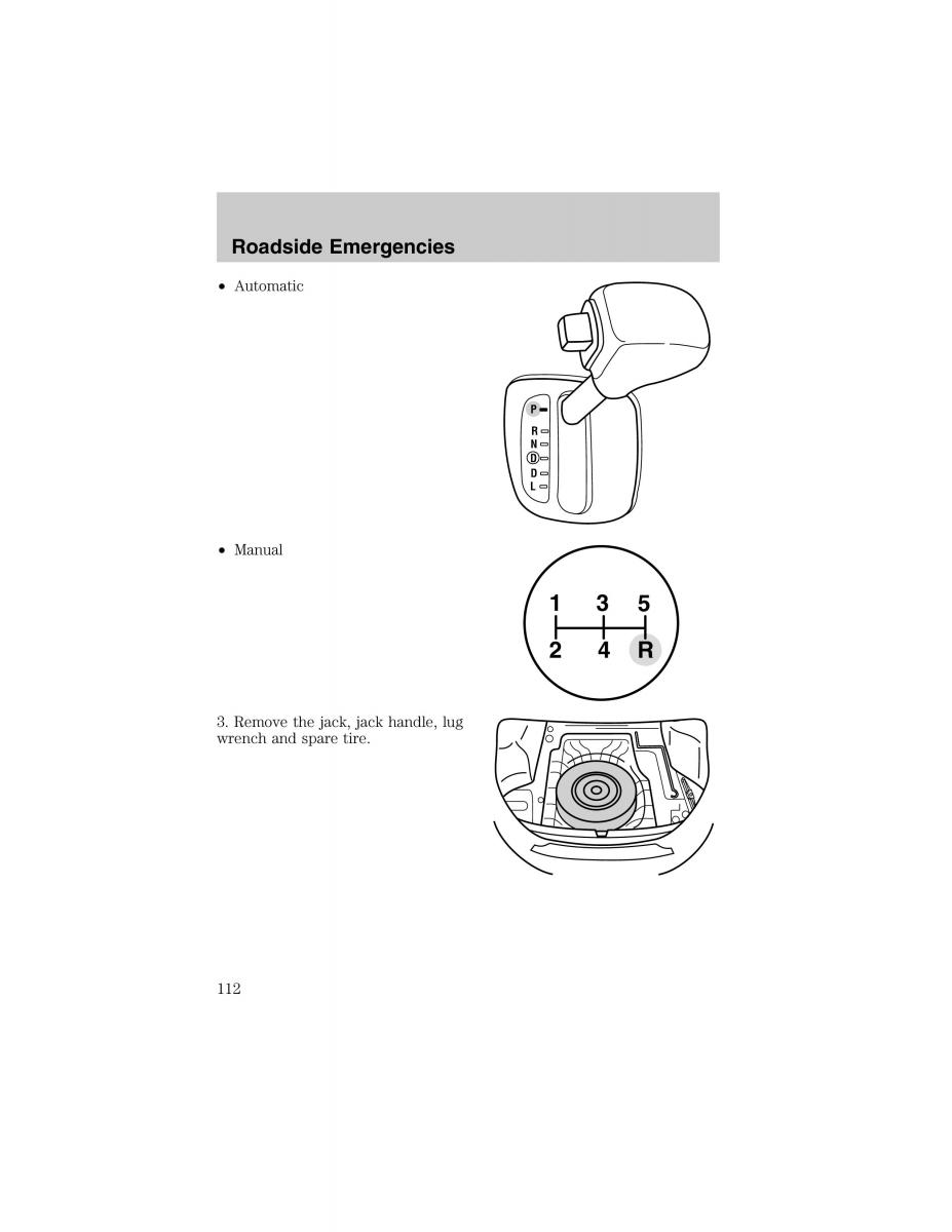 Ford Escort ZX2 owners manual / page 112