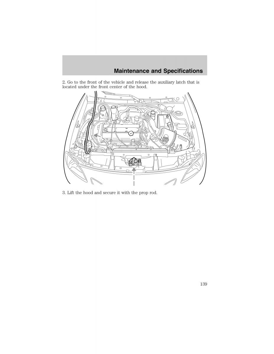 Ford Escort ZX2 owners manual / page 139