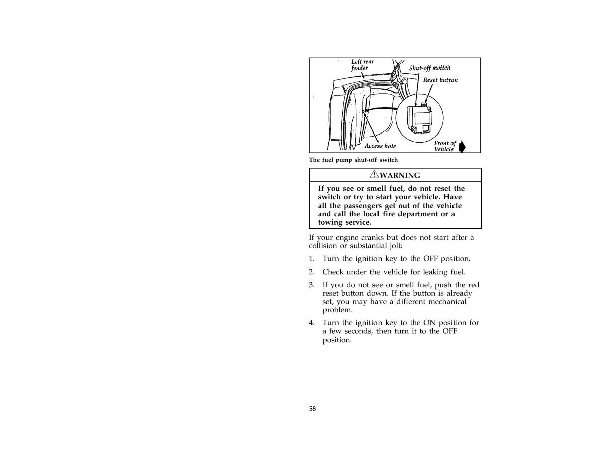 Ford Mustang IV 4 owners manual / page 59