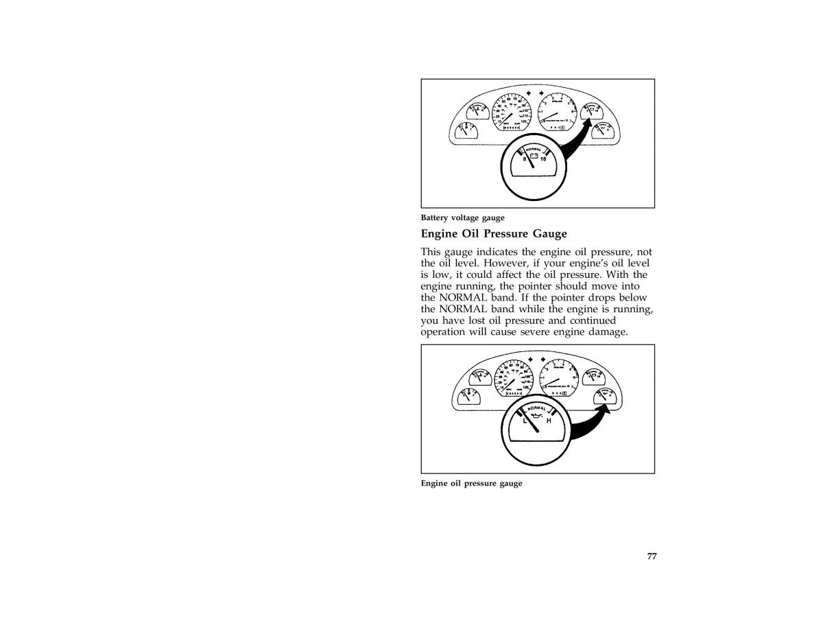 Ford Mustang IV 4 owners manual / page 77