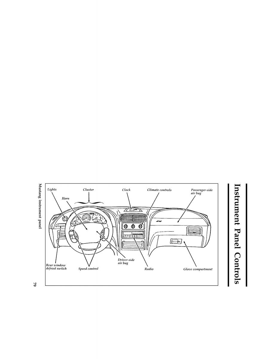 Ford Mustang IV 4 owners manual / page 79