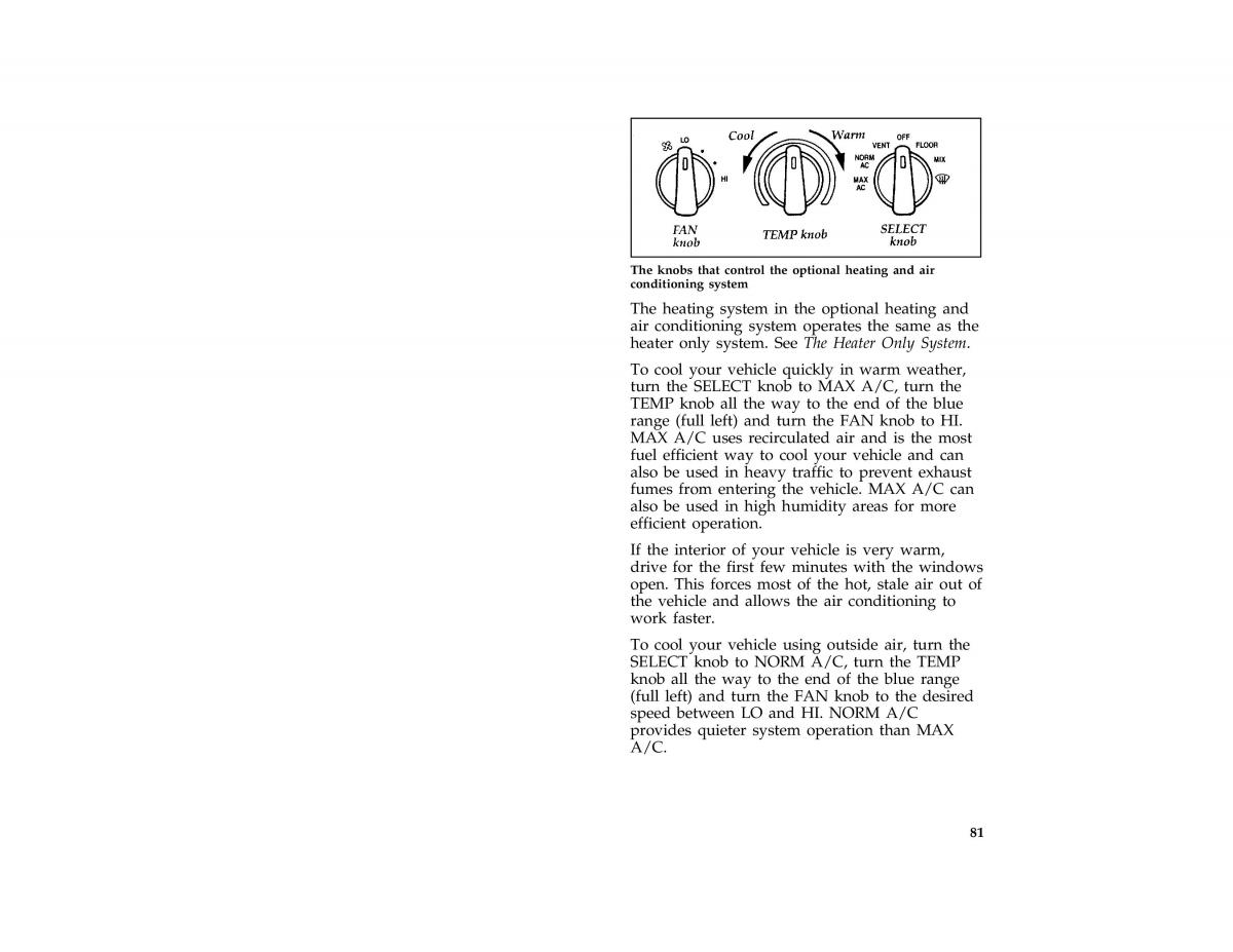 Ford Mustang IV 4 owners manual / page 81