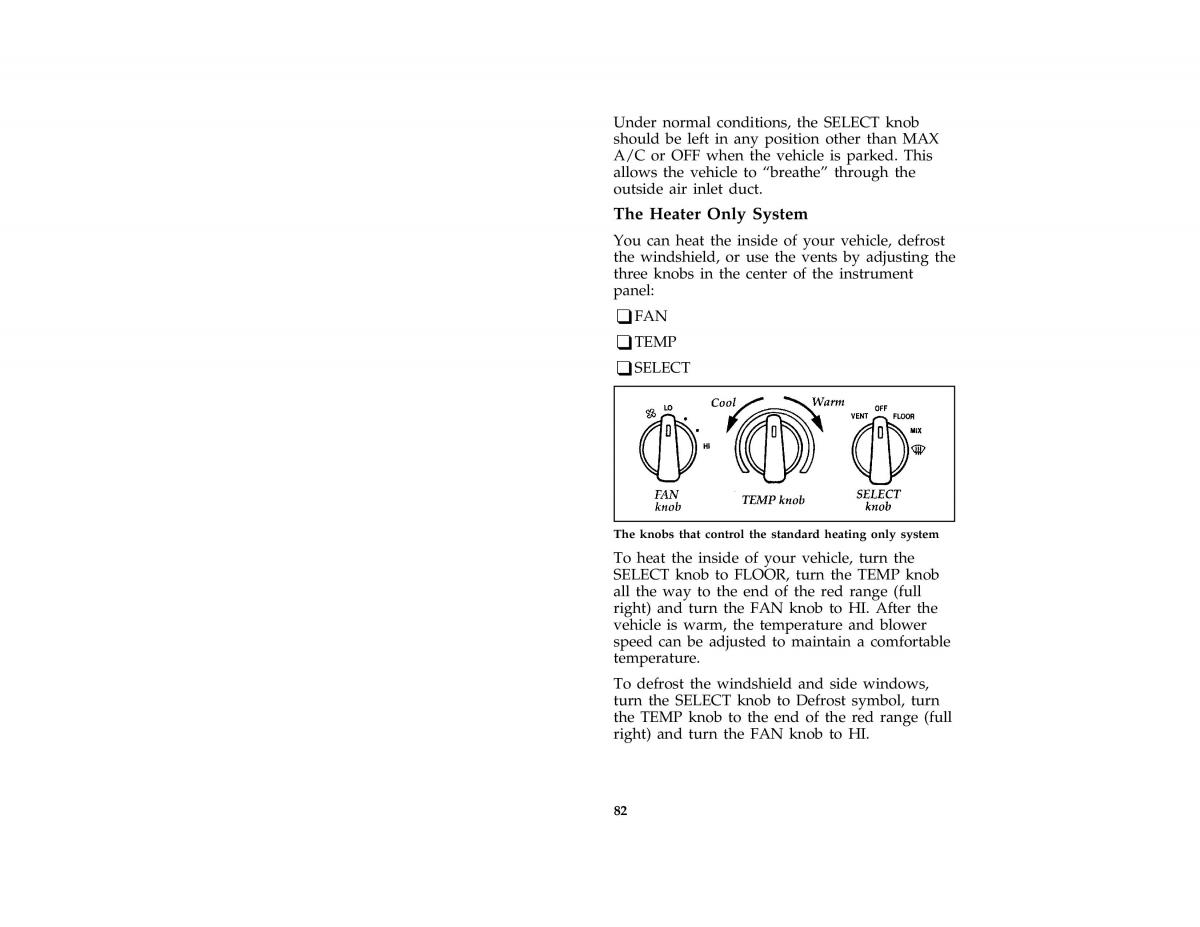 Ford Mustang IV 4 owners manual / page 82