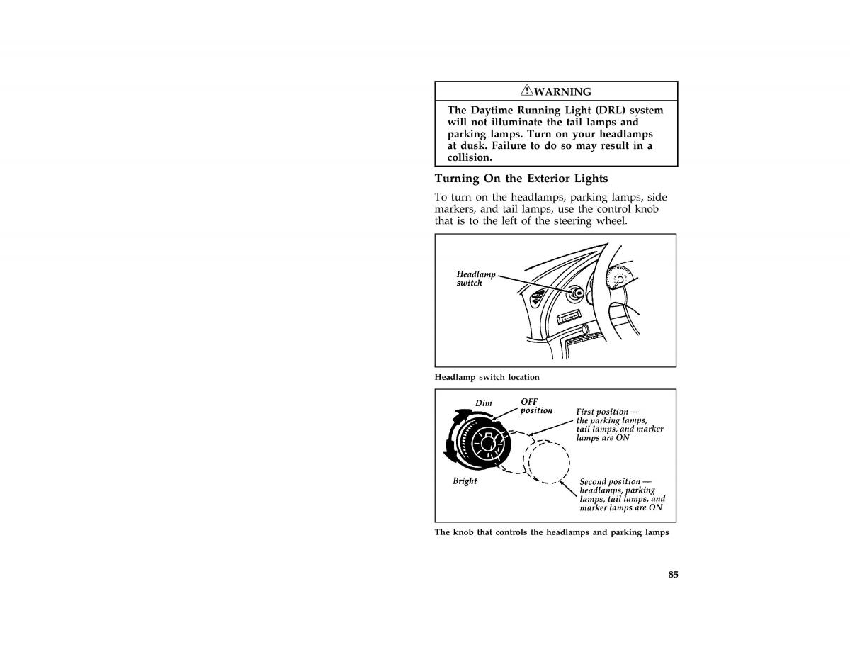 Ford Mustang IV 4 owners manual / page 85