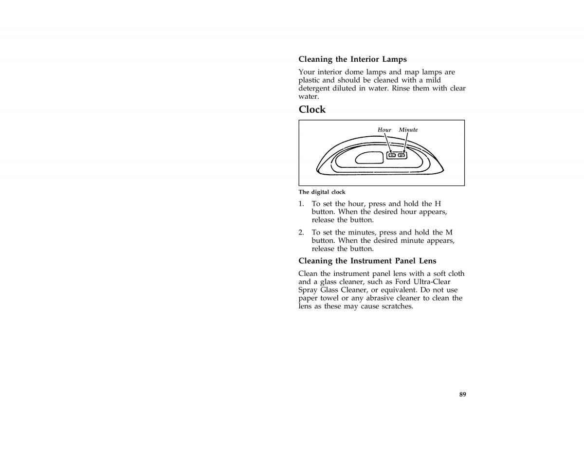 Ford Mustang IV 4 owners manual / page 89