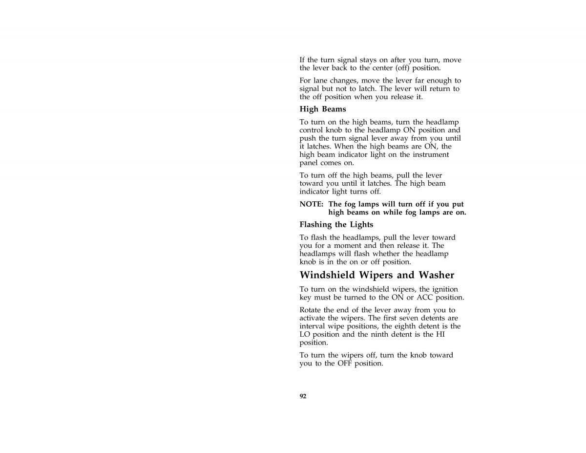 Ford Mustang IV 4 owners manual / page 91