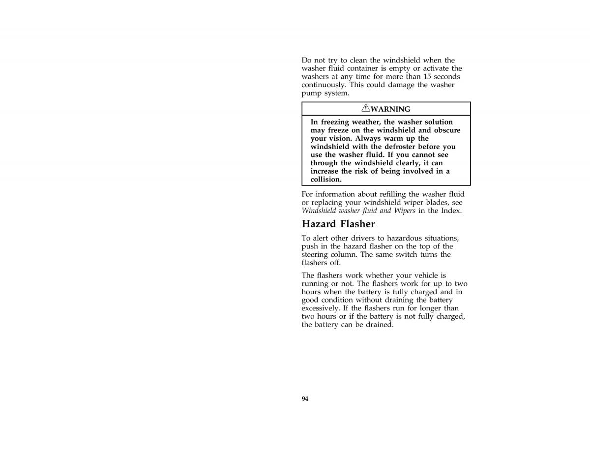 Ford Mustang IV 4 owners manual / page 93