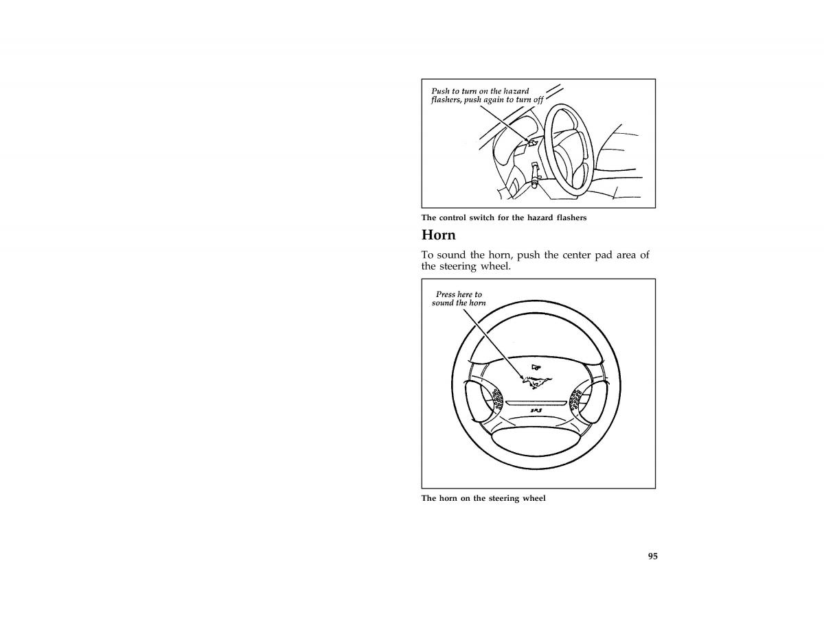 Ford Mustang IV 4 owners manual / page 94