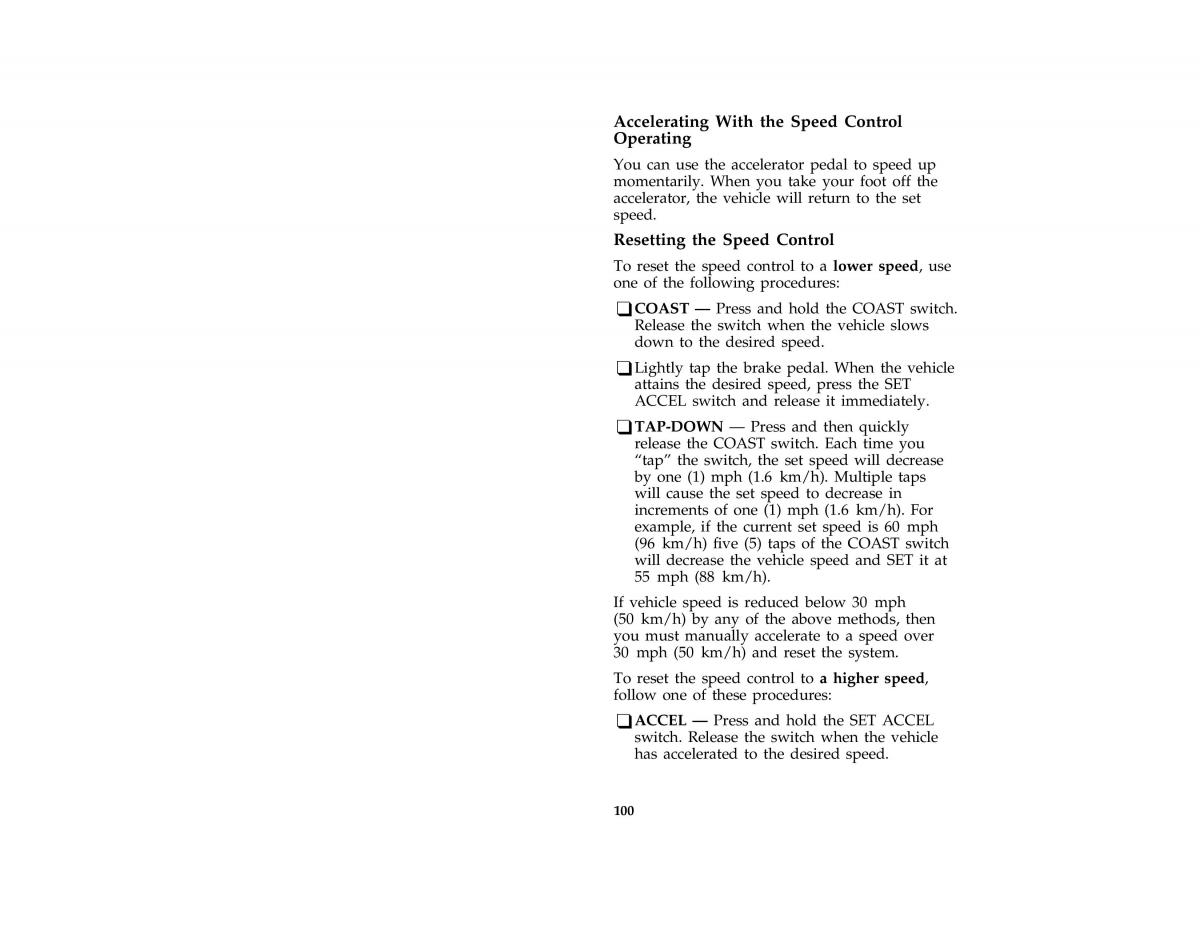 Ford Mustang IV 4 owners manual / page 99