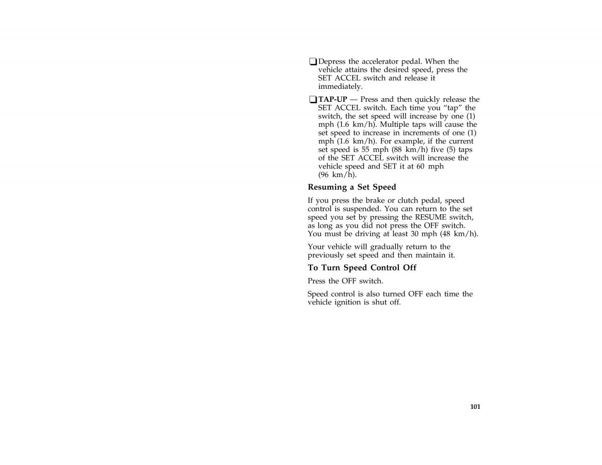 Ford Mustang IV 4 owners manual / page 100