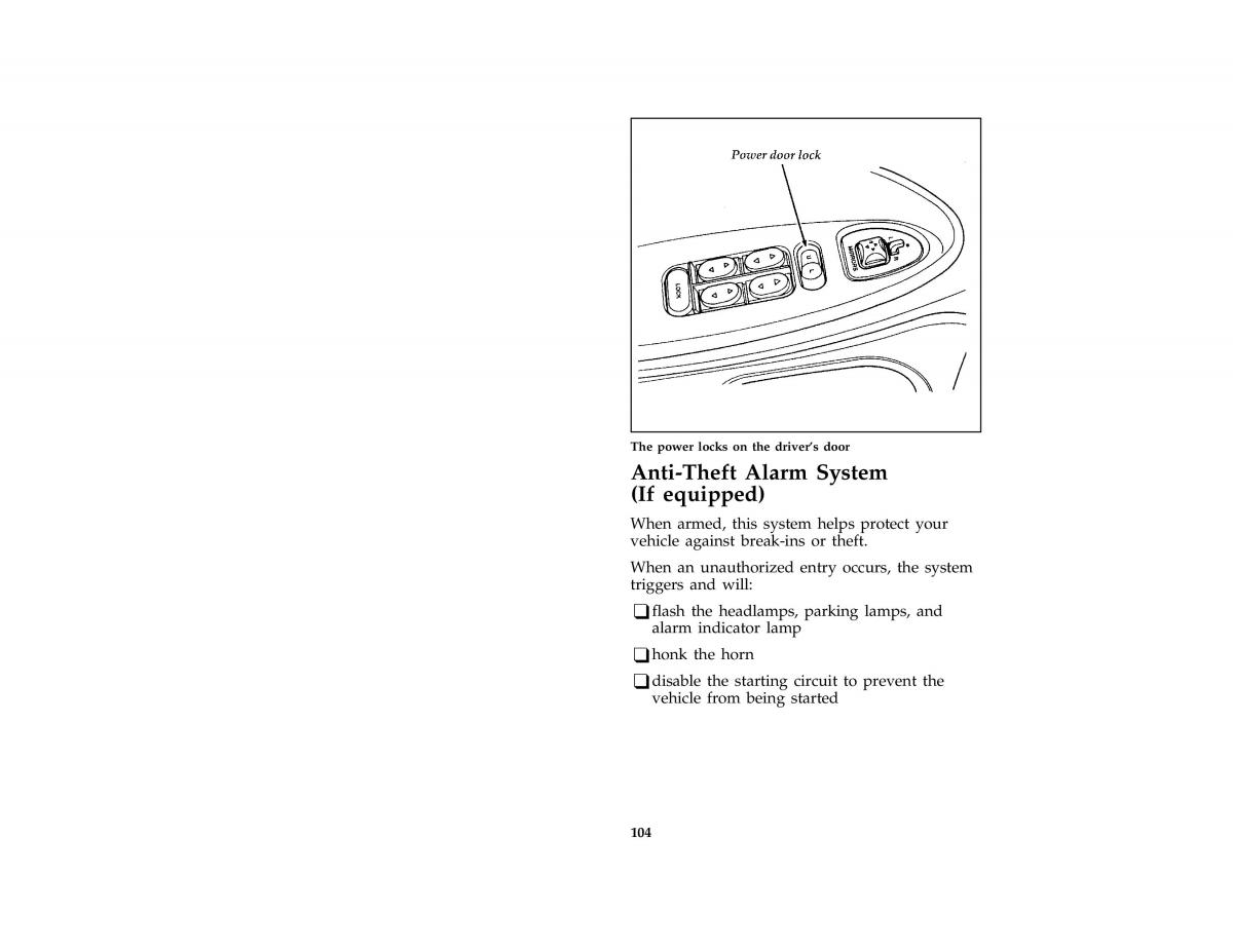 Ford Mustang IV 4 owners manual / page 102