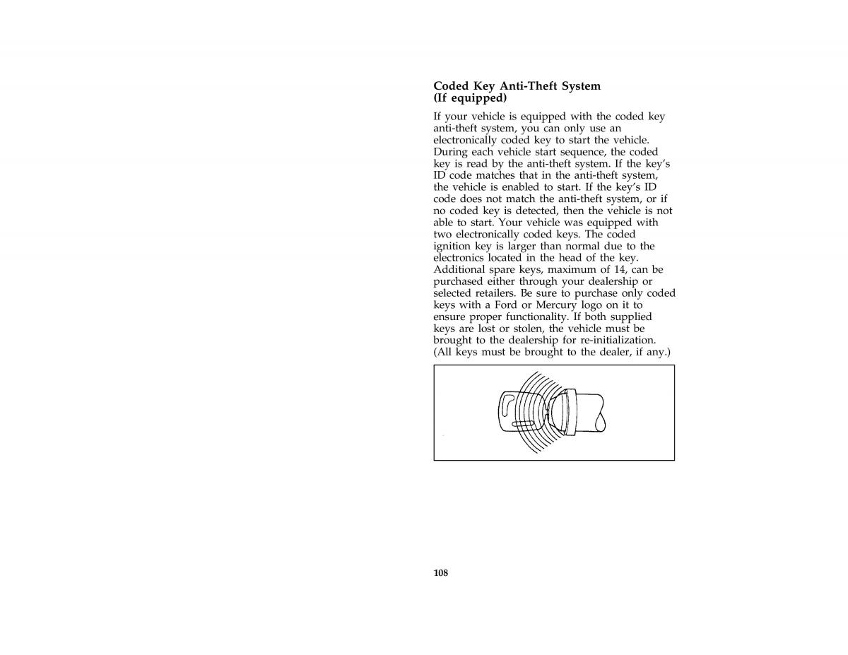 Ford Mustang IV 4 owners manual / page 106