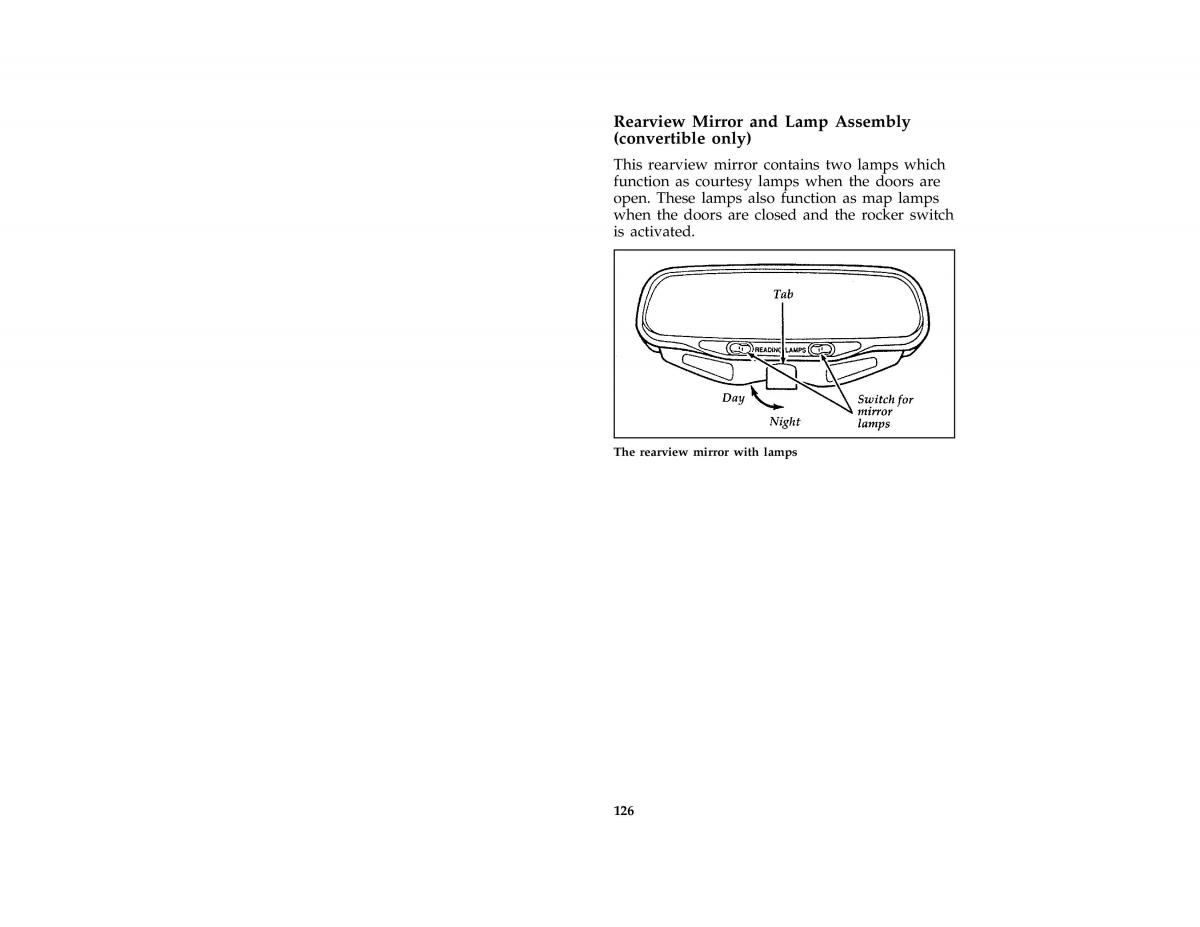 Ford Mustang IV 4 owners manual / page 124