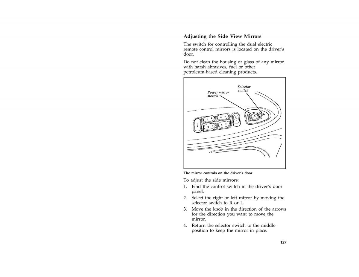 Ford Mustang IV 4 owners manual / page 125