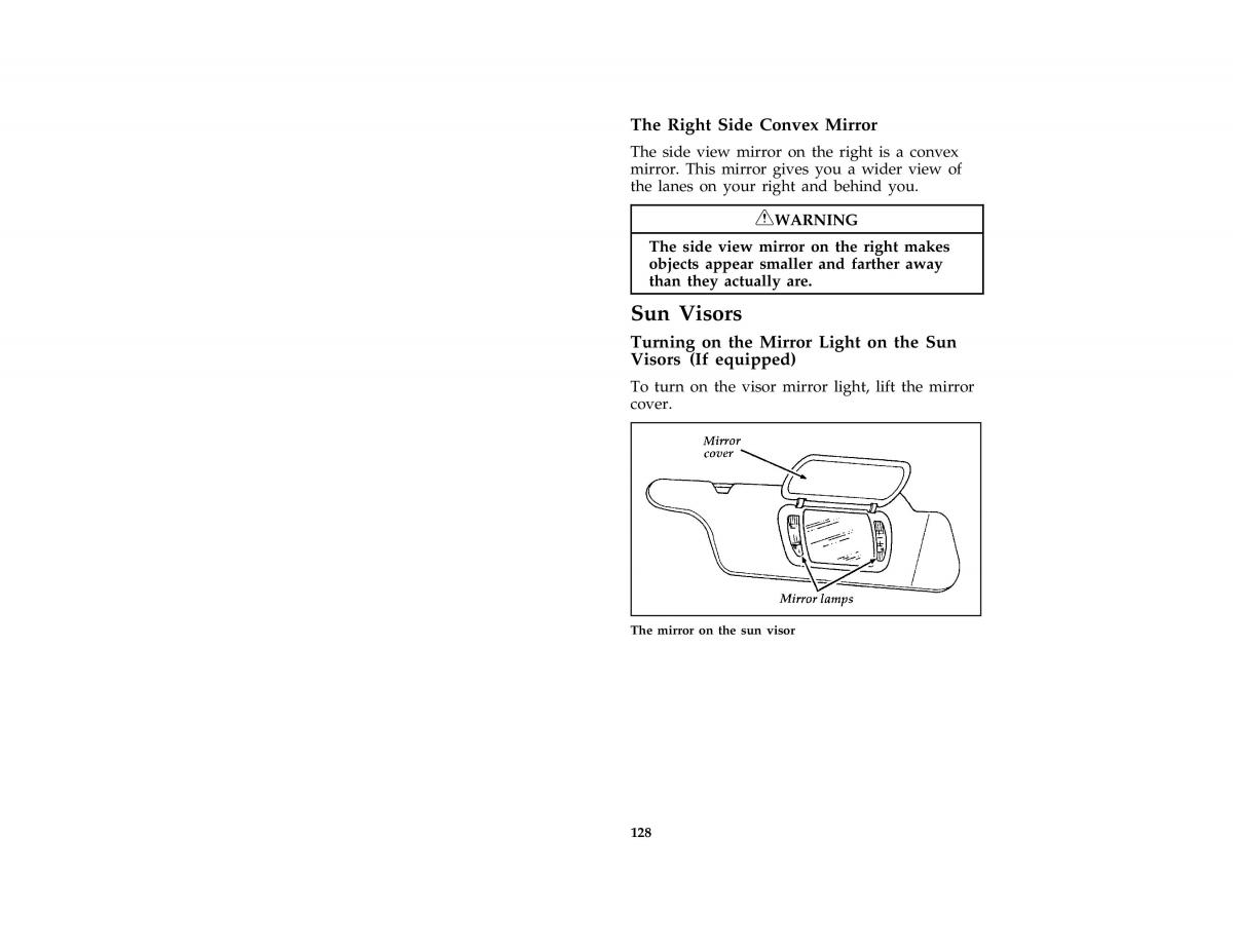 Ford Mustang IV 4 owners manual / page 126