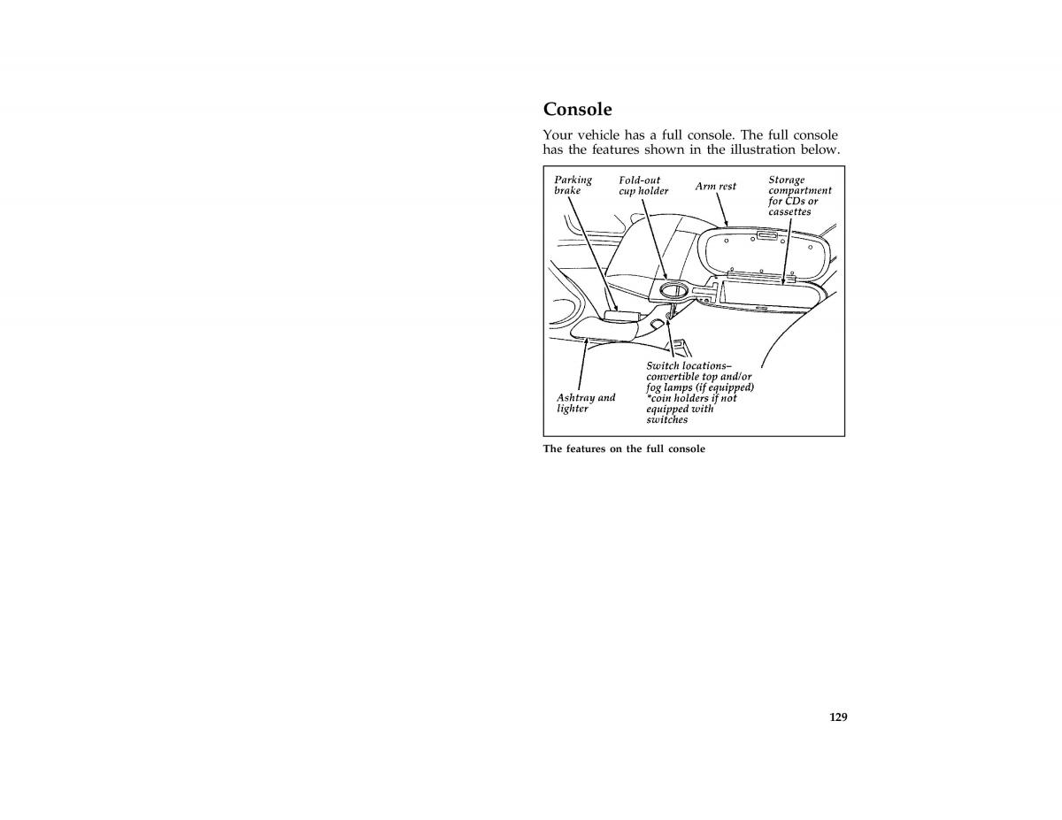 Ford Mustang IV 4 owners manual / page 127