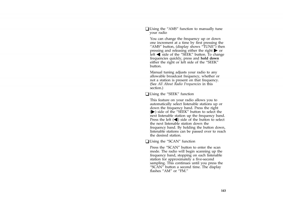 Ford Mustang IV 4 owners manual / page 140