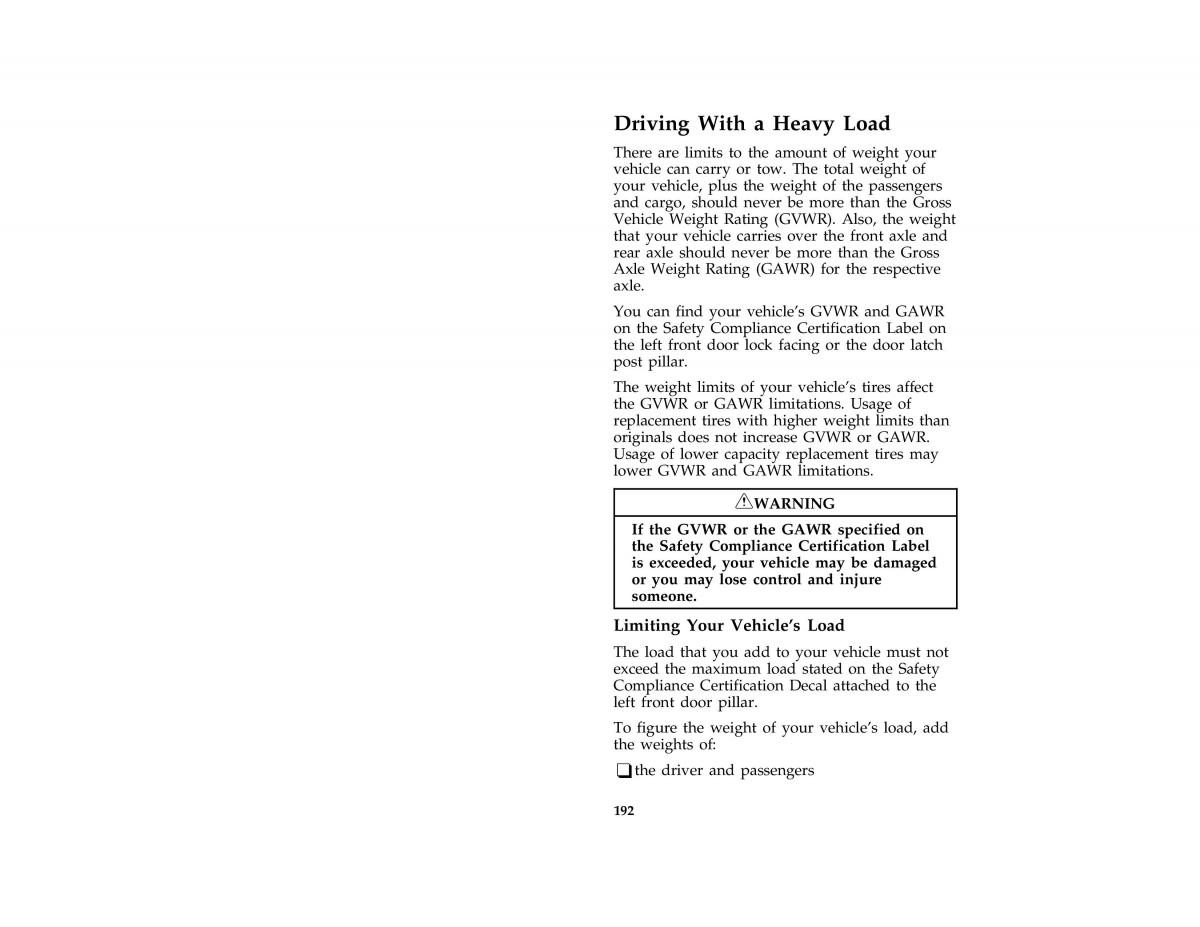 Ford Mustang IV 4 owners manual / page 188