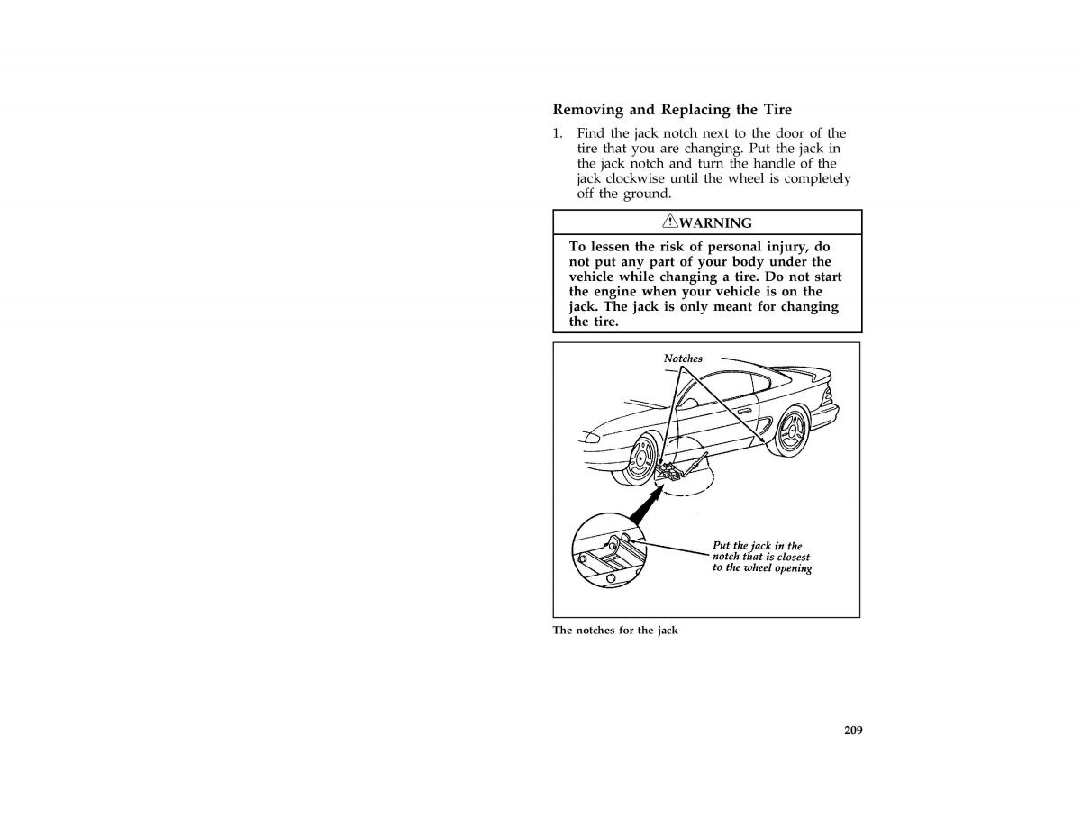 Ford Mustang IV 4 owners manual / page 205