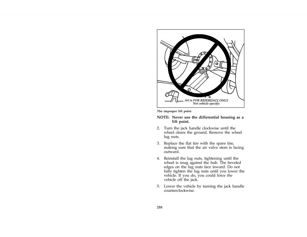 Ford Mustang IV 4 owners manual / page 206