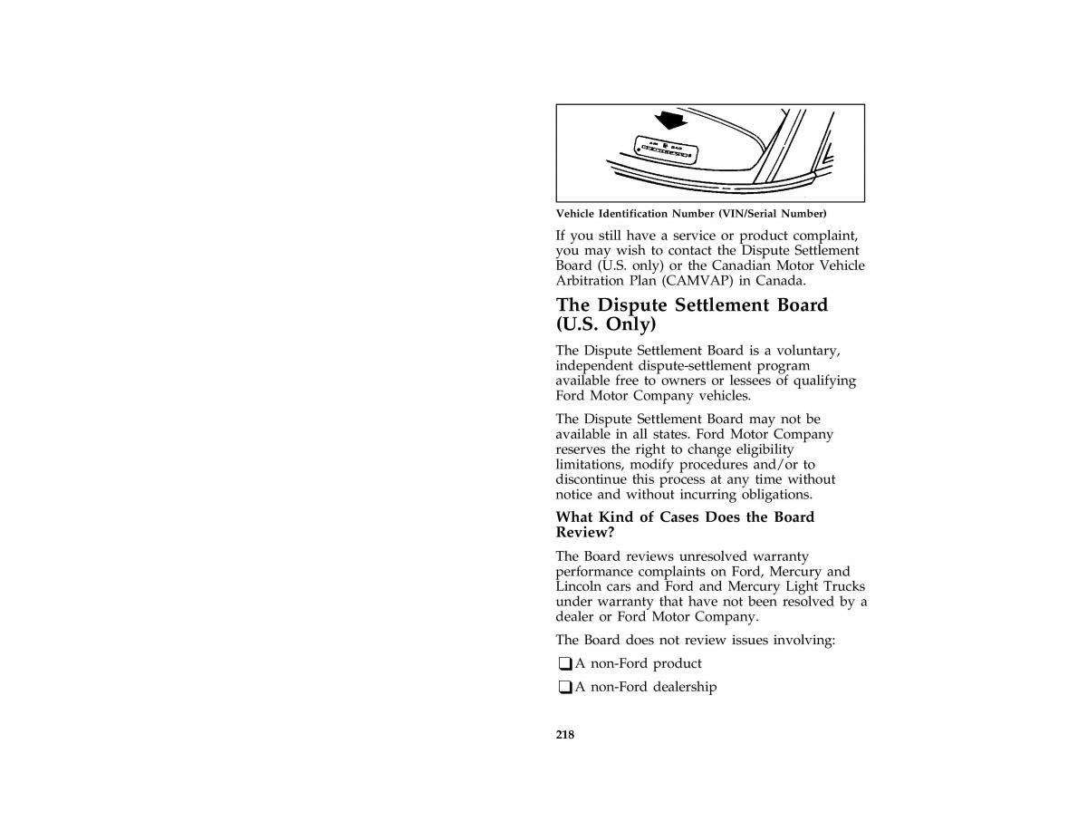 Ford Mustang IV 4 owners manual / page 214