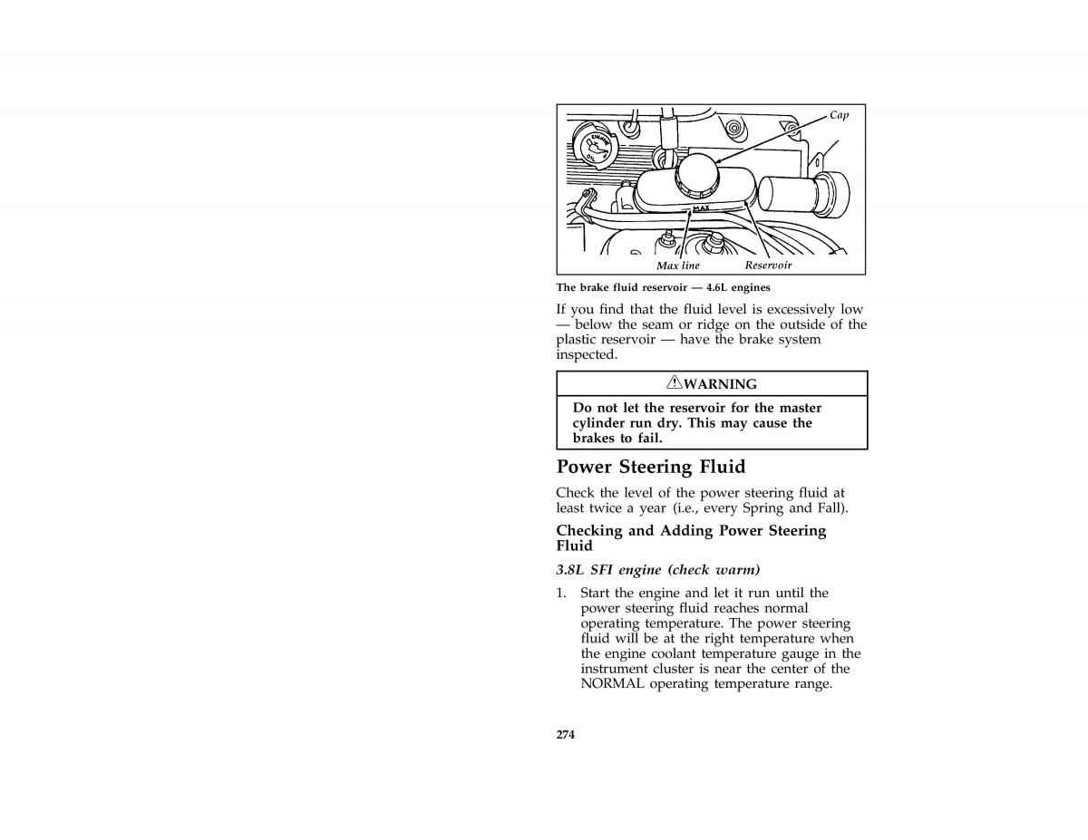 Ford Mustang IV 4 owners manual / page 268