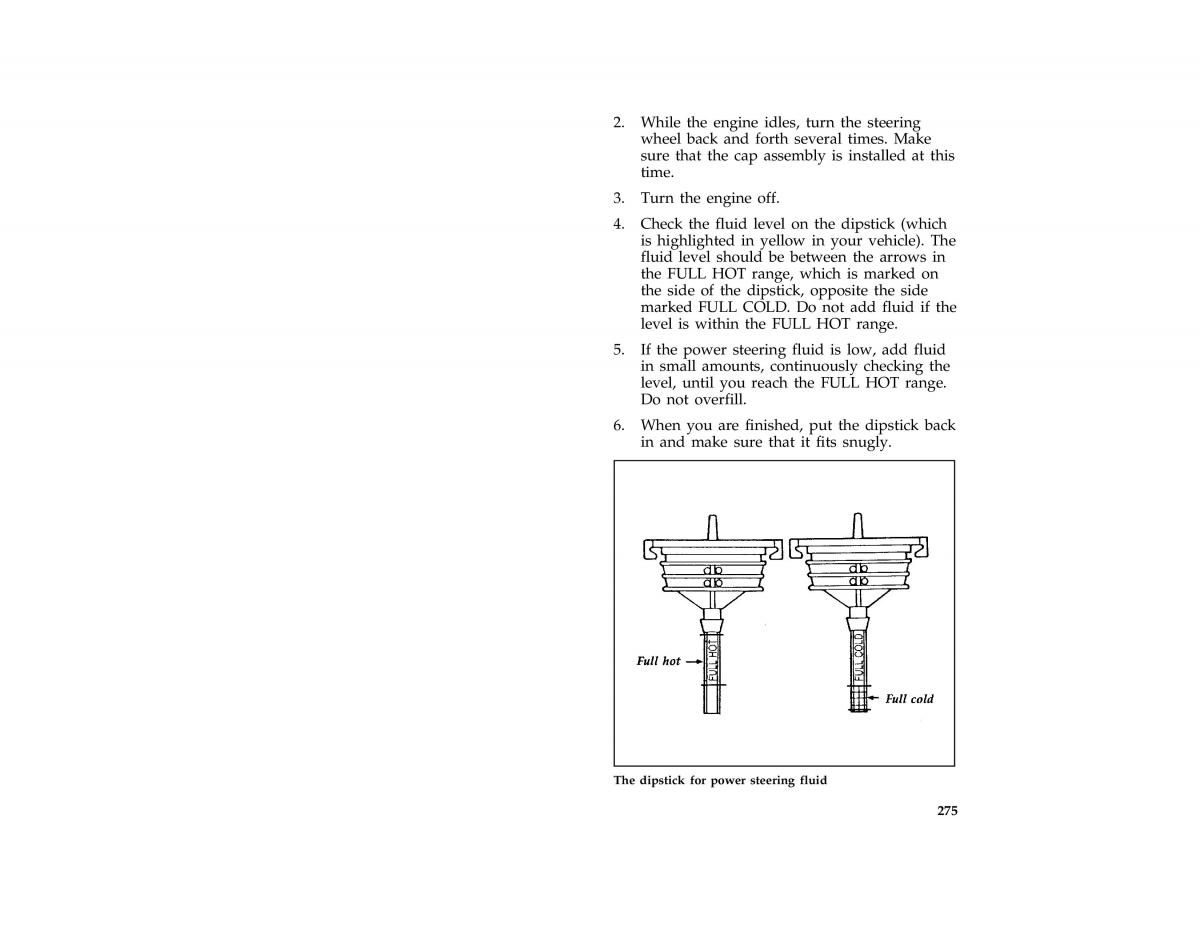 Ford Mustang IV 4 owners manual / page 269