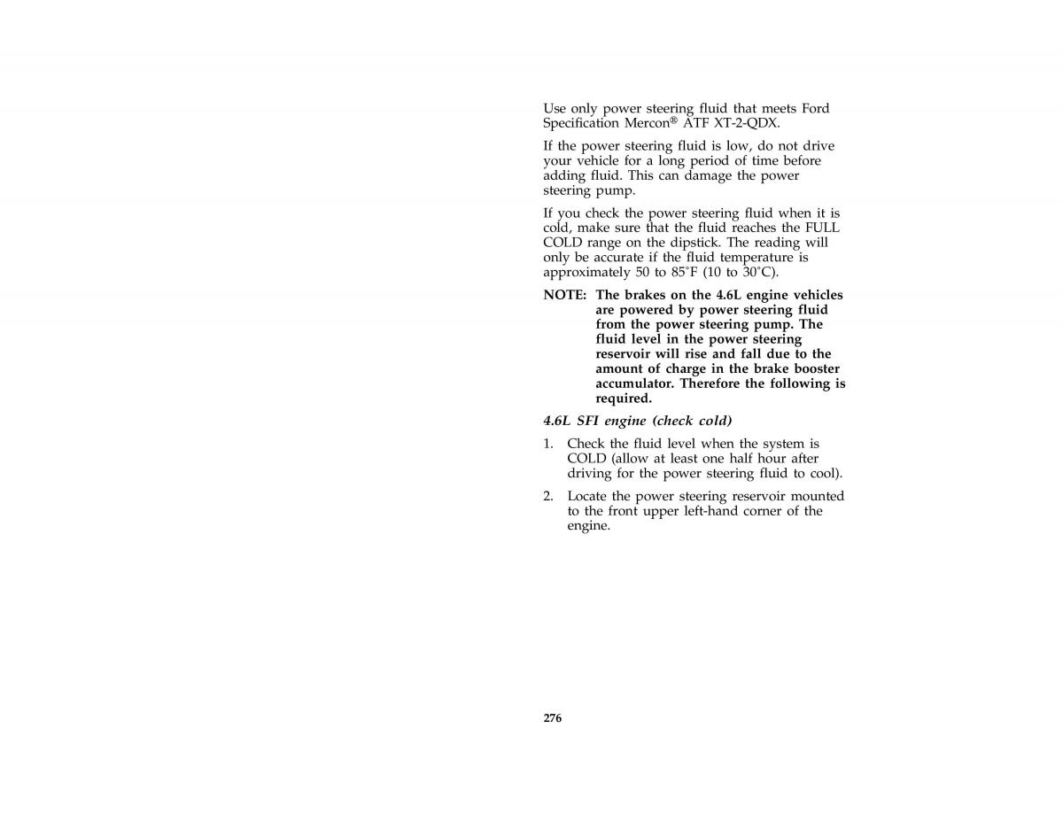 Ford Mustang IV 4 owners manual / page 270