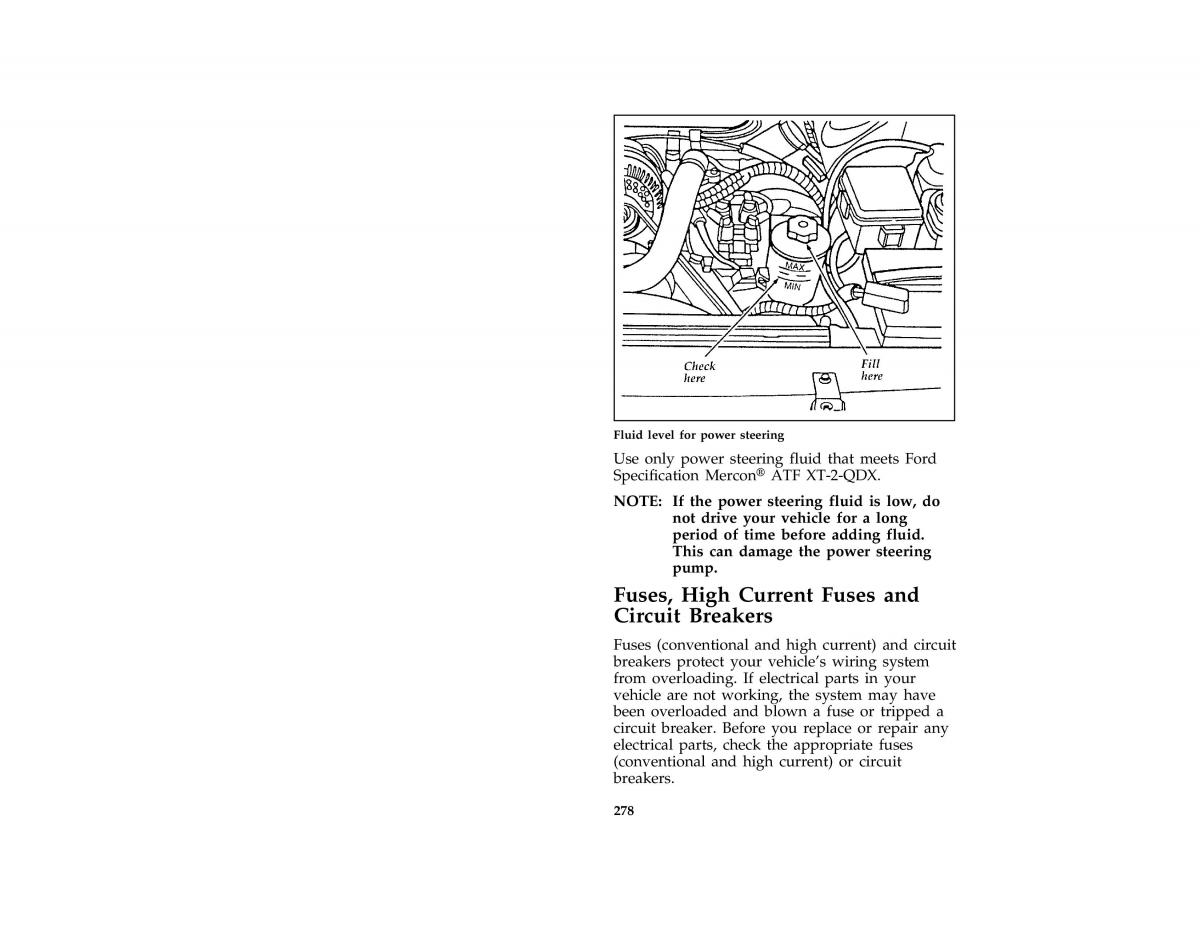 Ford Mustang IV 4 owners manual / page 272