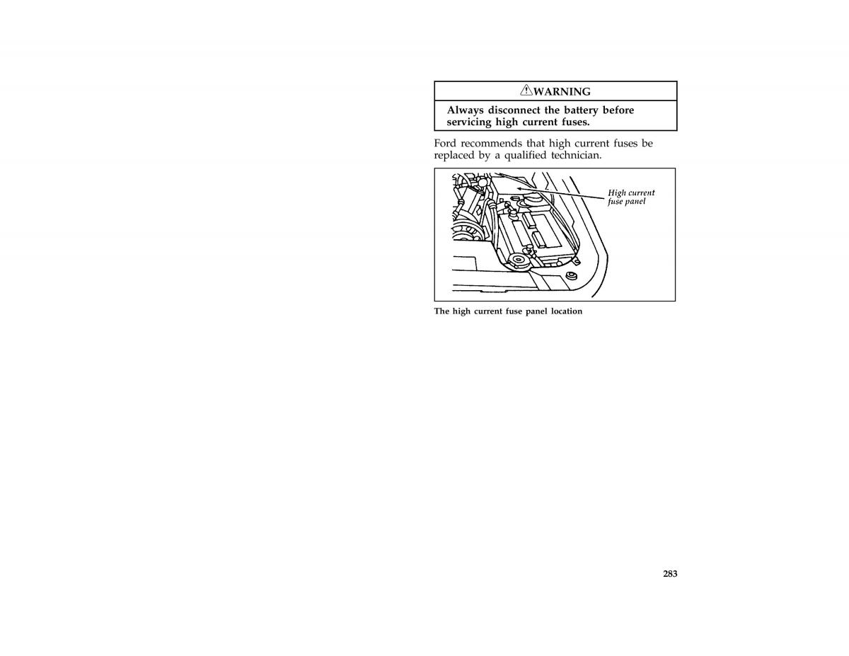 Ford Mustang IV 4 owners manual / page 277