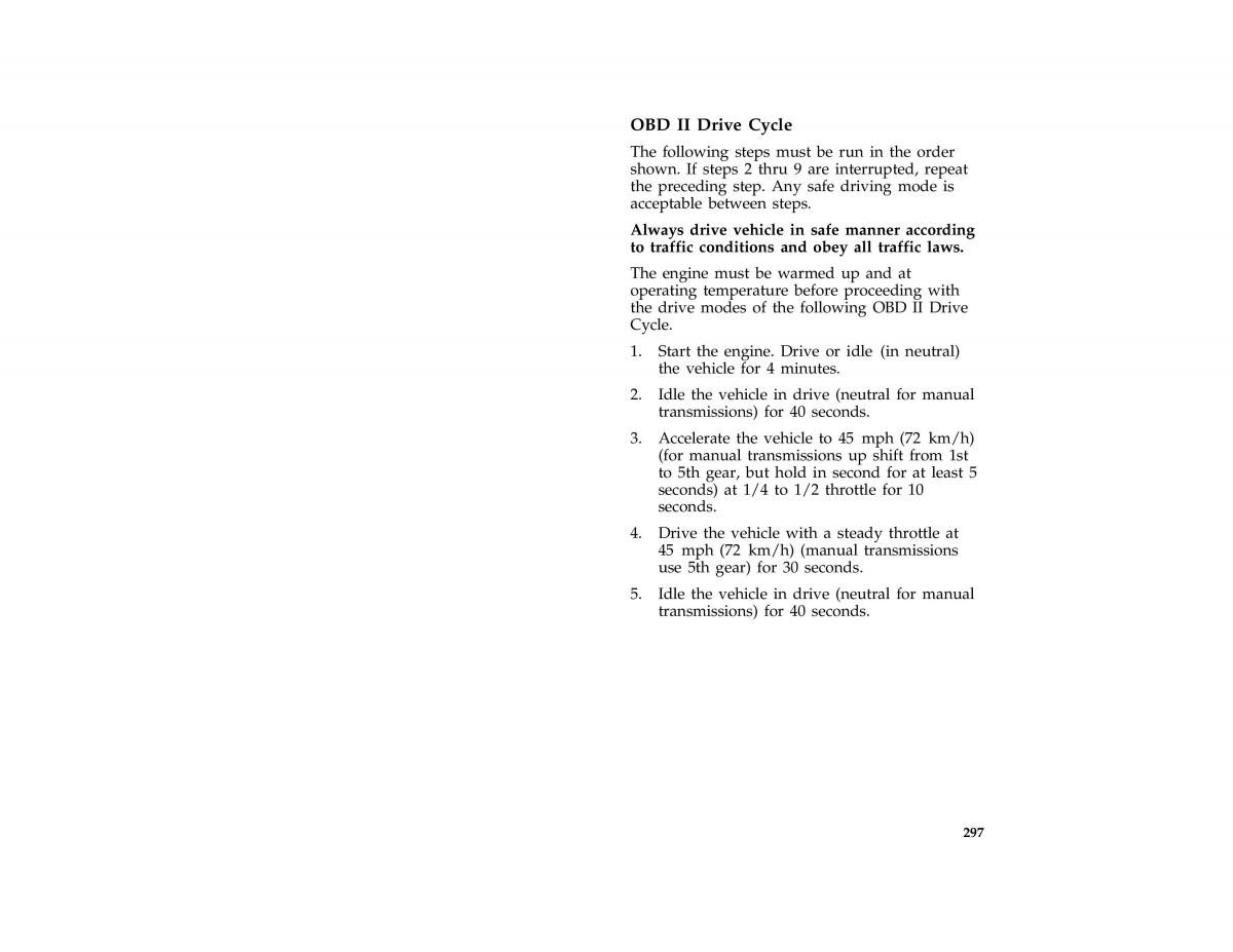 Ford Mustang IV 4 owners manual / page 291