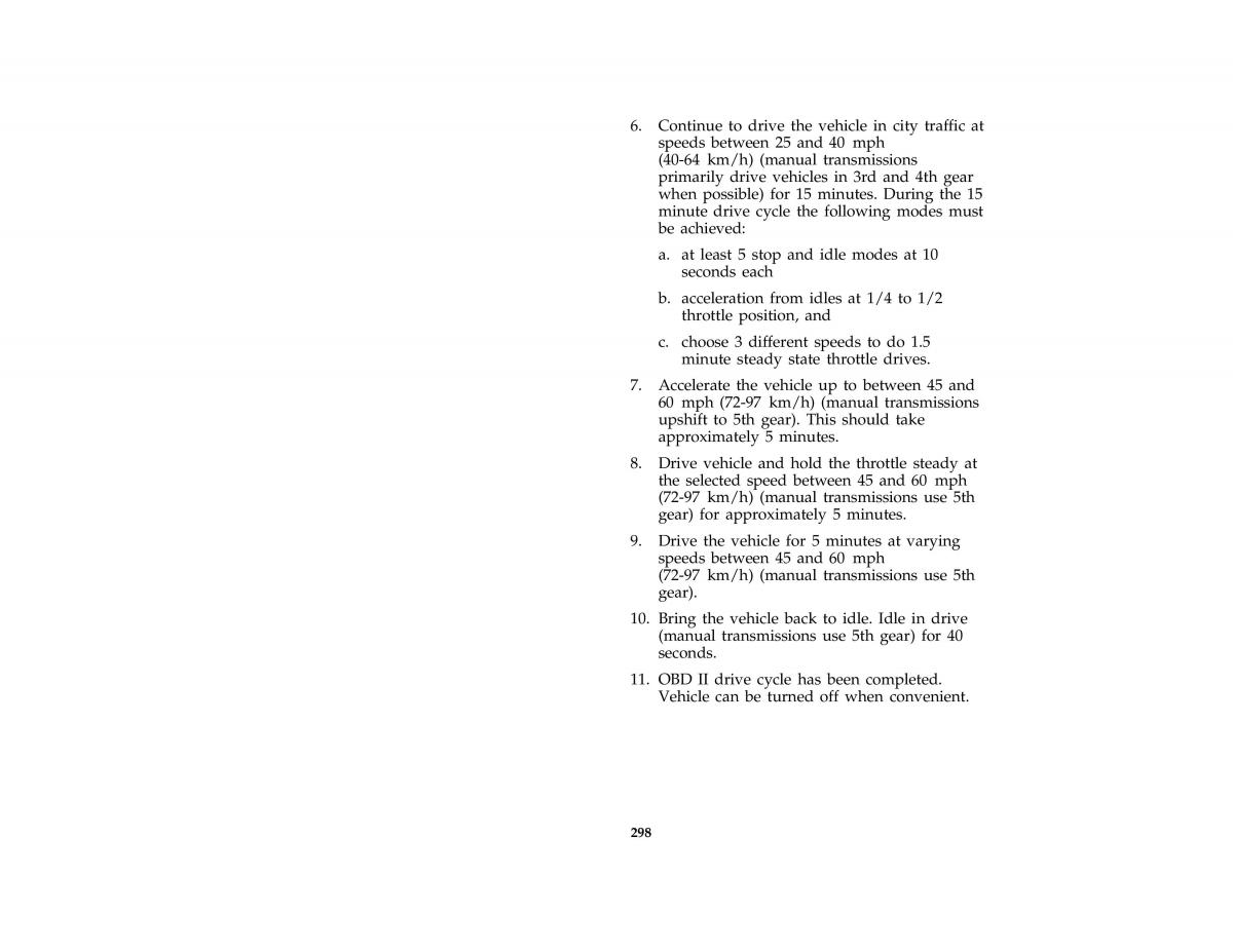 Ford Mustang IV 4 owners manual / page 292