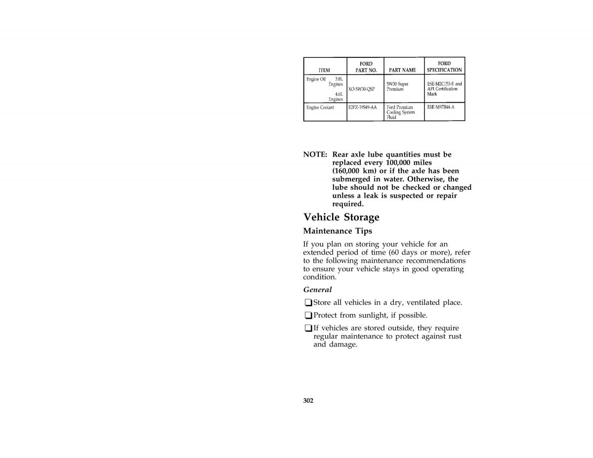 Ford Mustang IV 4 owners manual / page 296