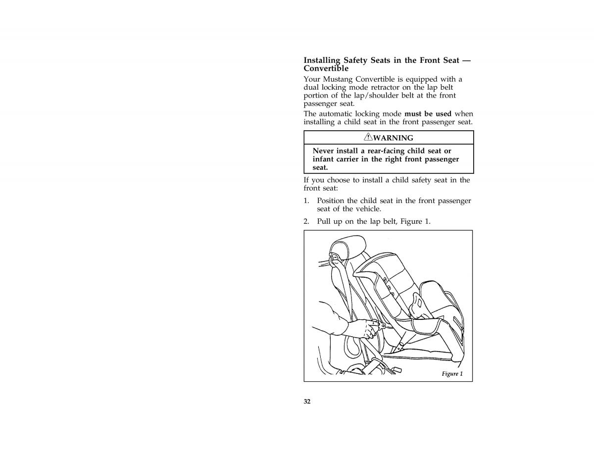 Ford Mustang IV 4 owners manual / page 34