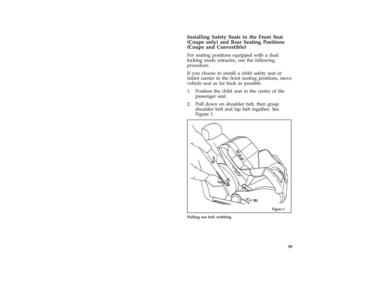 Ford Mustang IV 4 owners manual / page 41