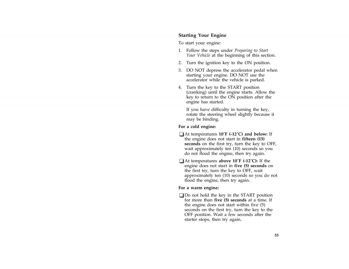 Ford Mustang IV 4 owners manual / page 54